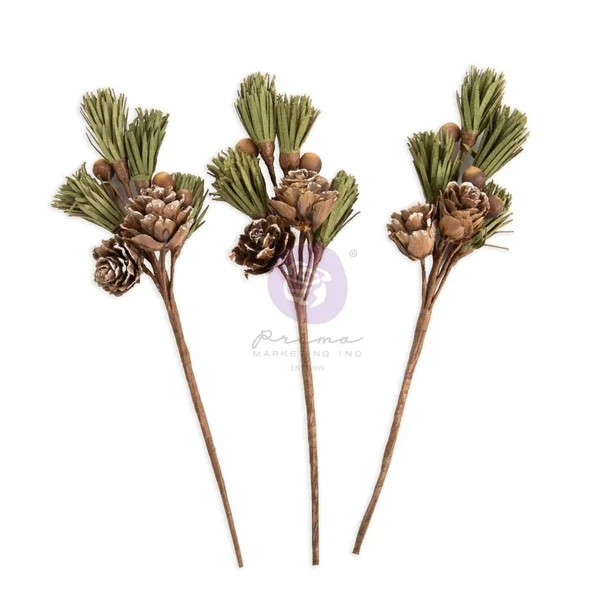 Ramitas de hoja perenne