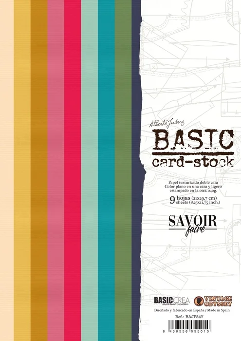 Paper pad b&aacute;sicos texturizados A4