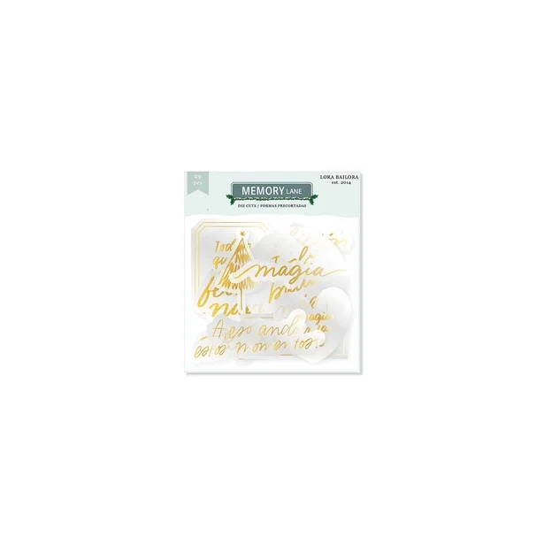 Die cuts vellum MEMORY LANE