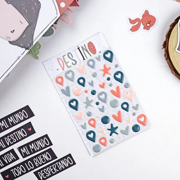 Set de enamel dots Destino