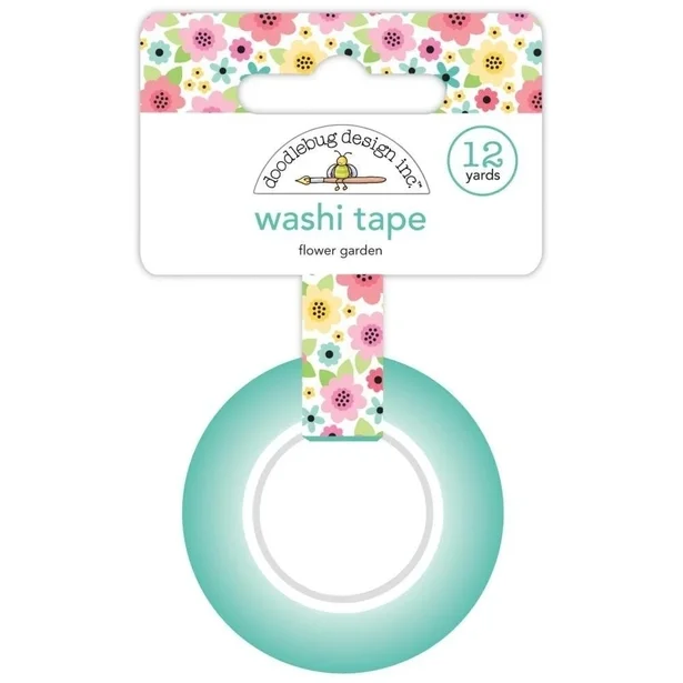Washi tape - Flower Garden